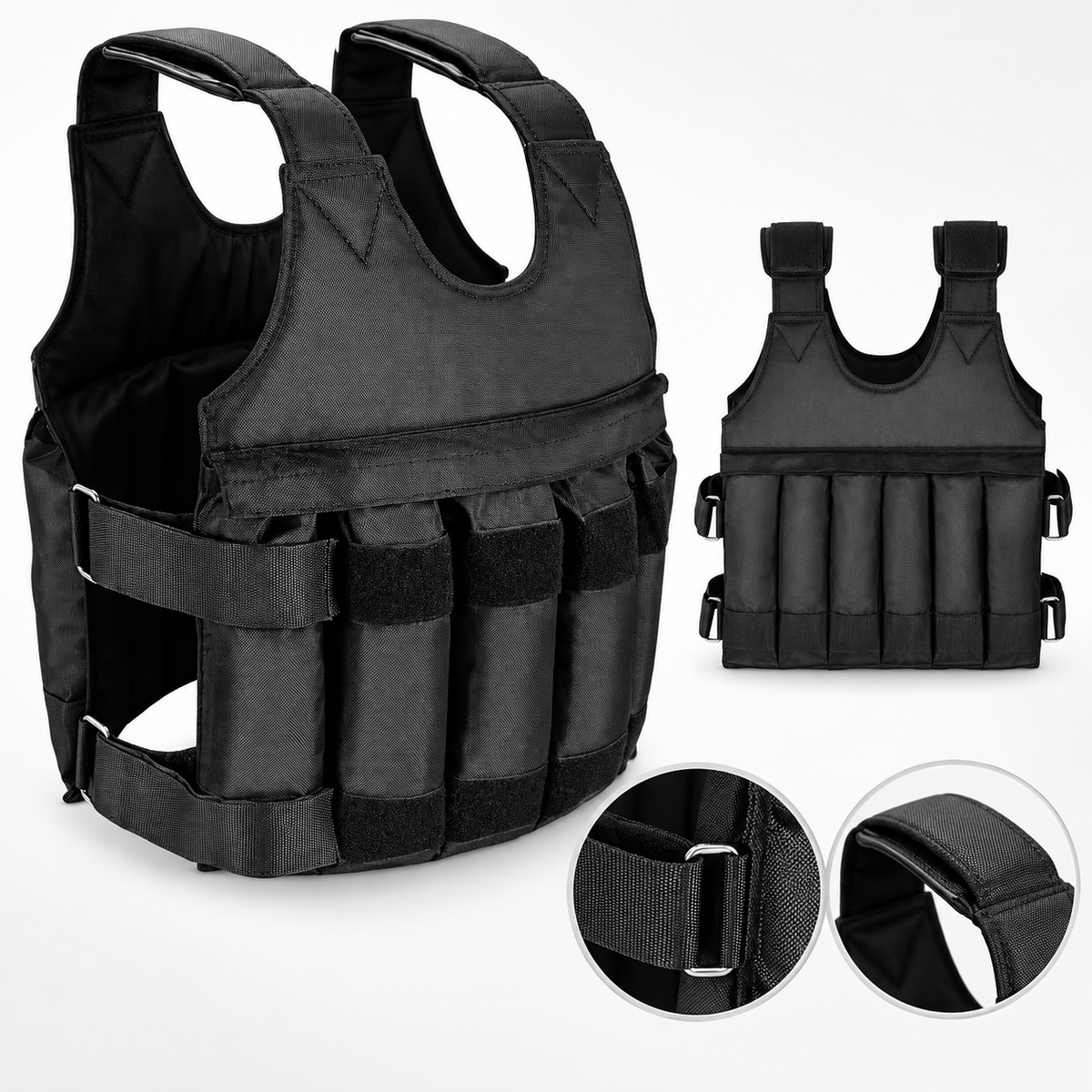 Exercise Vest Jogging Adjustable Weighted Fit Sleeve