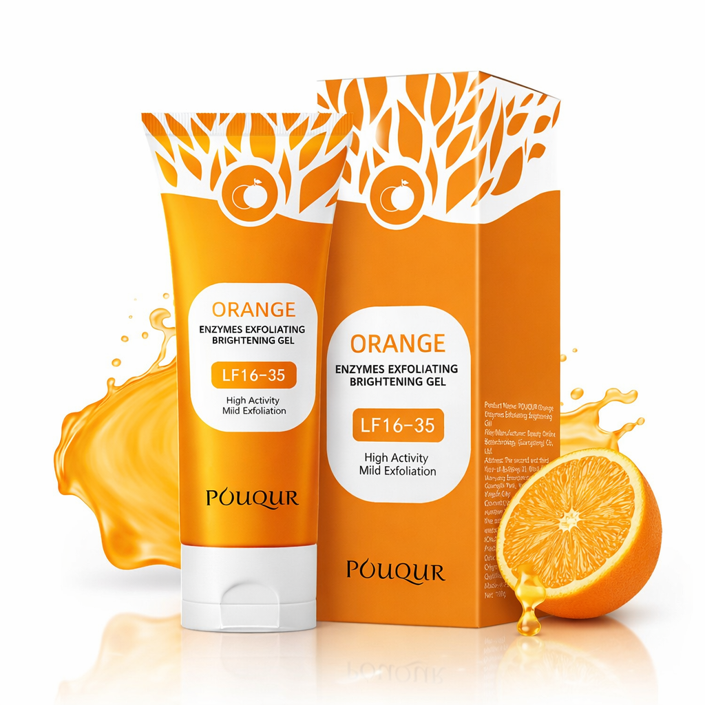 Gel Exfoliante Iluminador Naranja Hidratante Piel Suave