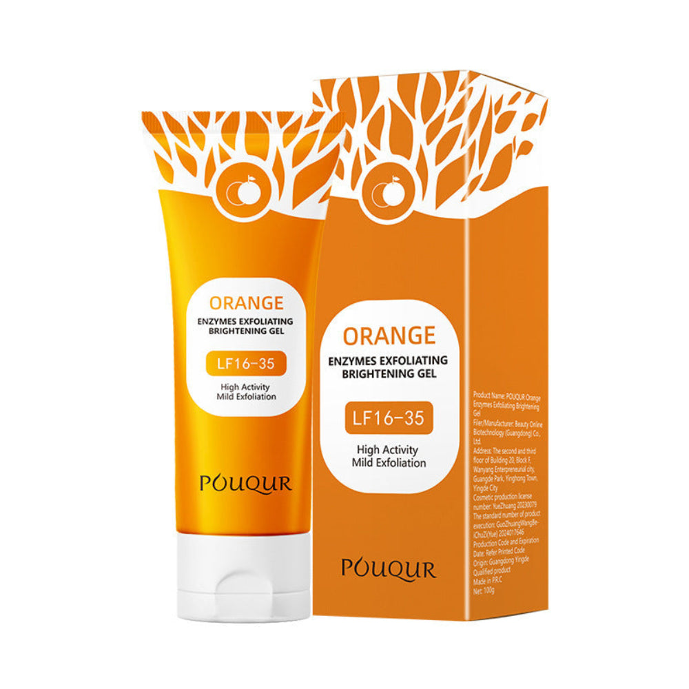 Gel Exfoliante Iluminador Naranja Hidratante Piel Suave