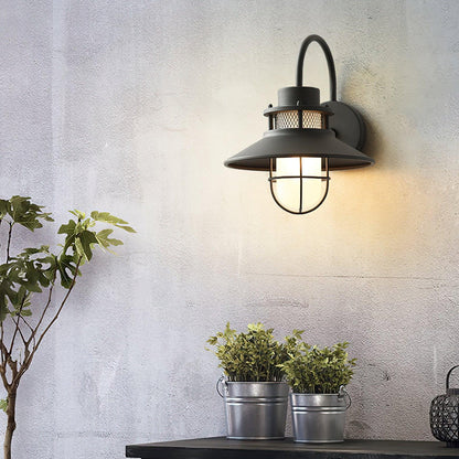 Lampada da Parete Esterna Felix | Lampada Industriale Impermeabile