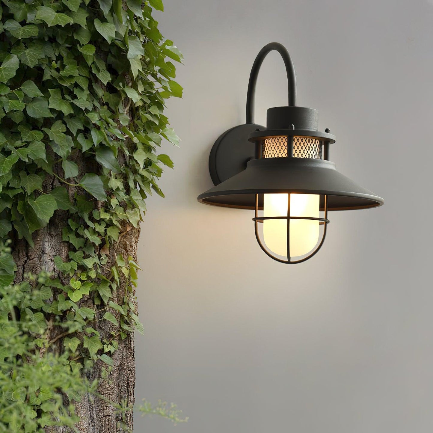 Lampada da Parete Esterna Felix | Lampada Industriale Impermeabile