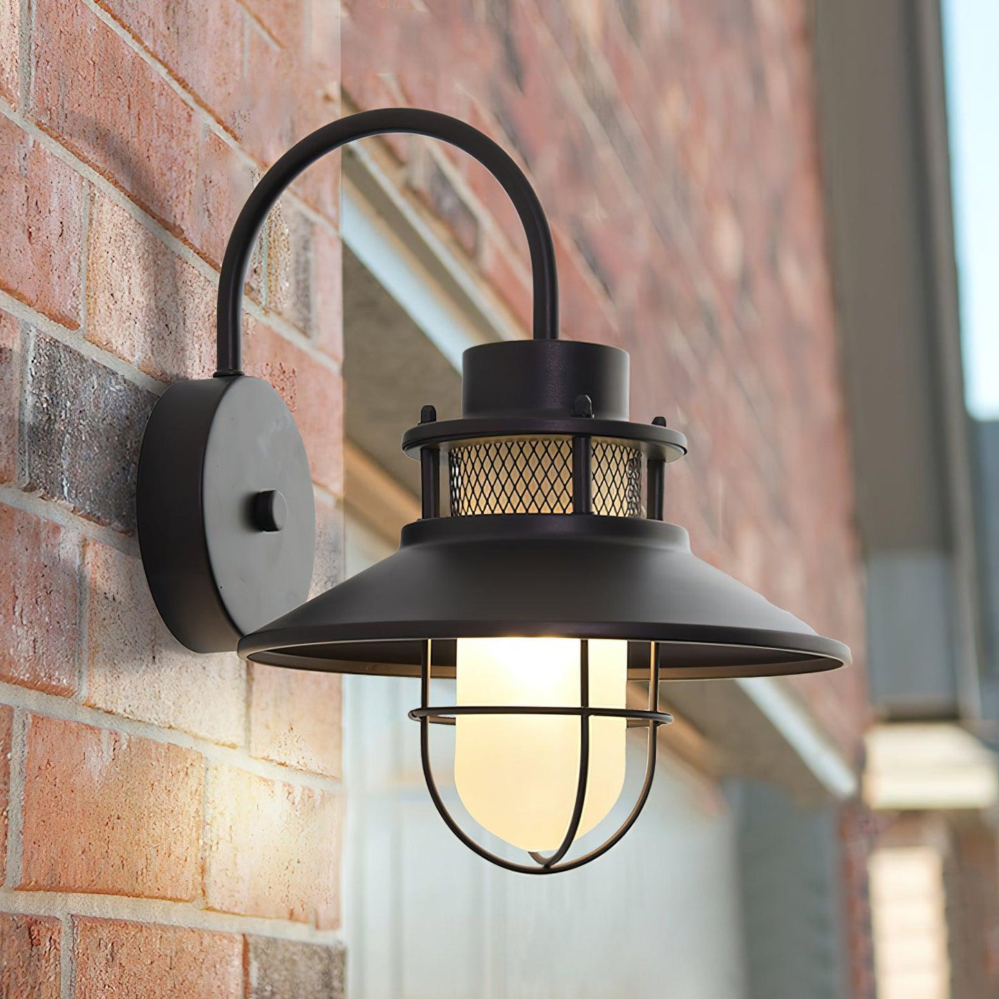 Lampada da Parete Esterna Felix | Lampada Industriale Impermeabile