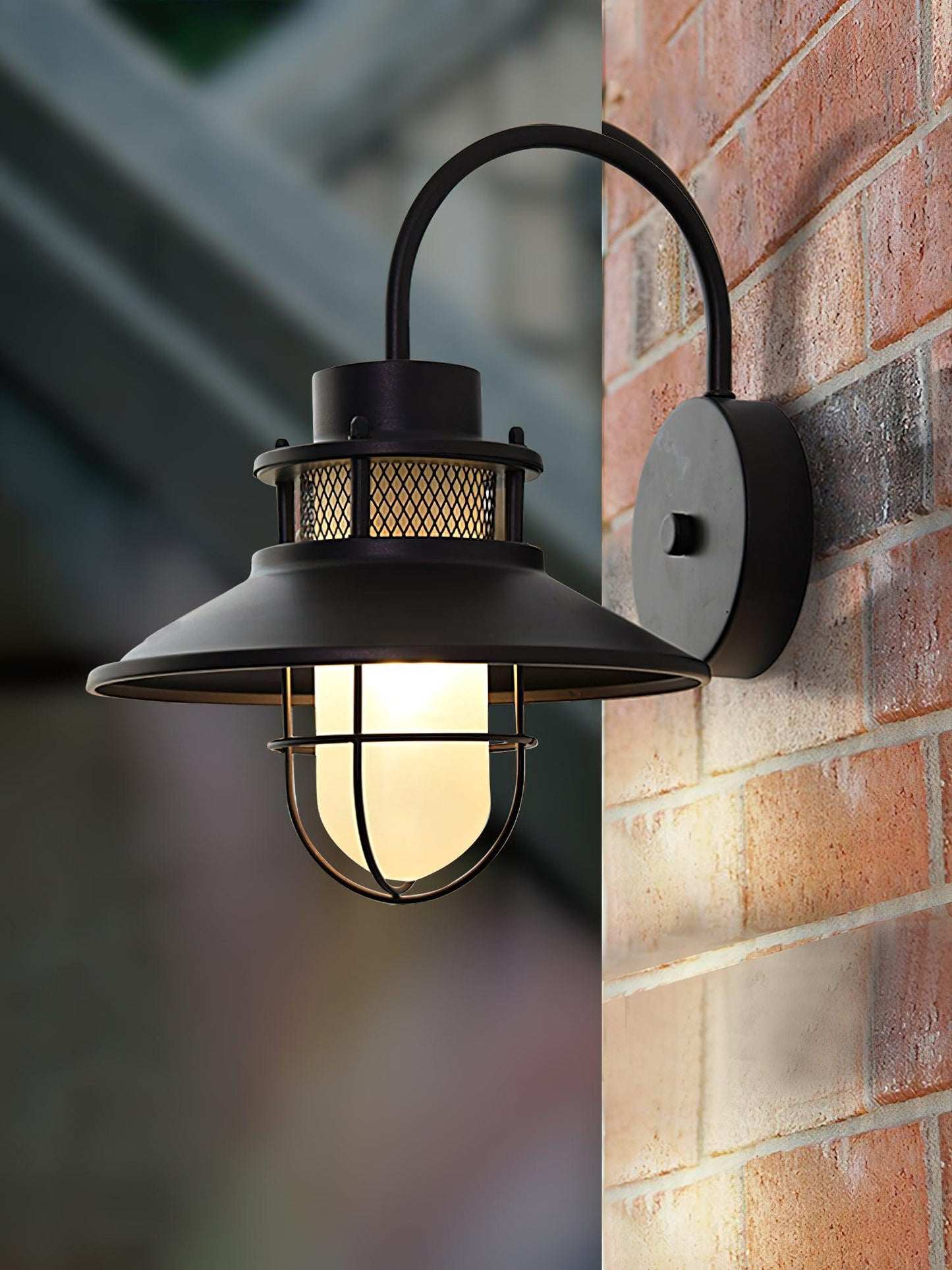 Lampada da Parete Esterna Felix | Lampada Industriale Impermeabile