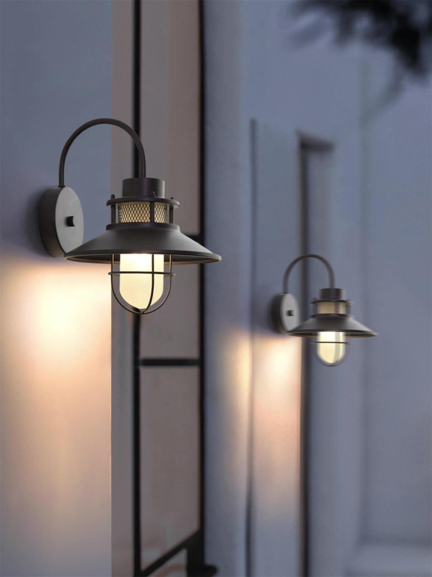 Lampada da Parete Esterna Felix | Lampada Industriale Impermeabile