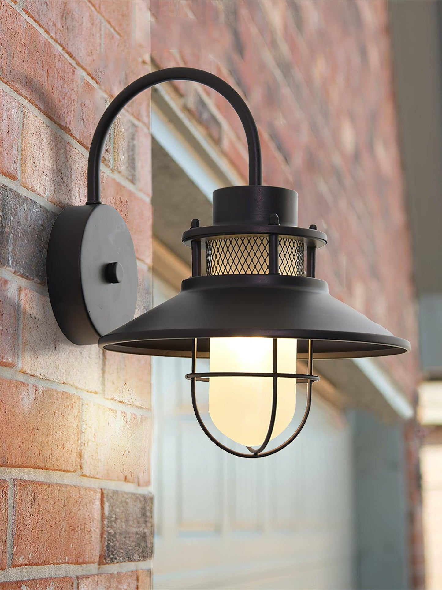Lampada da Parete Esterna Felix | Lampada Industriale Impermeabile
