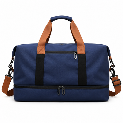 Bolsa de viaje deportiva de fin de semana, bolsa de lona grande y espaciosa para el gimnasio