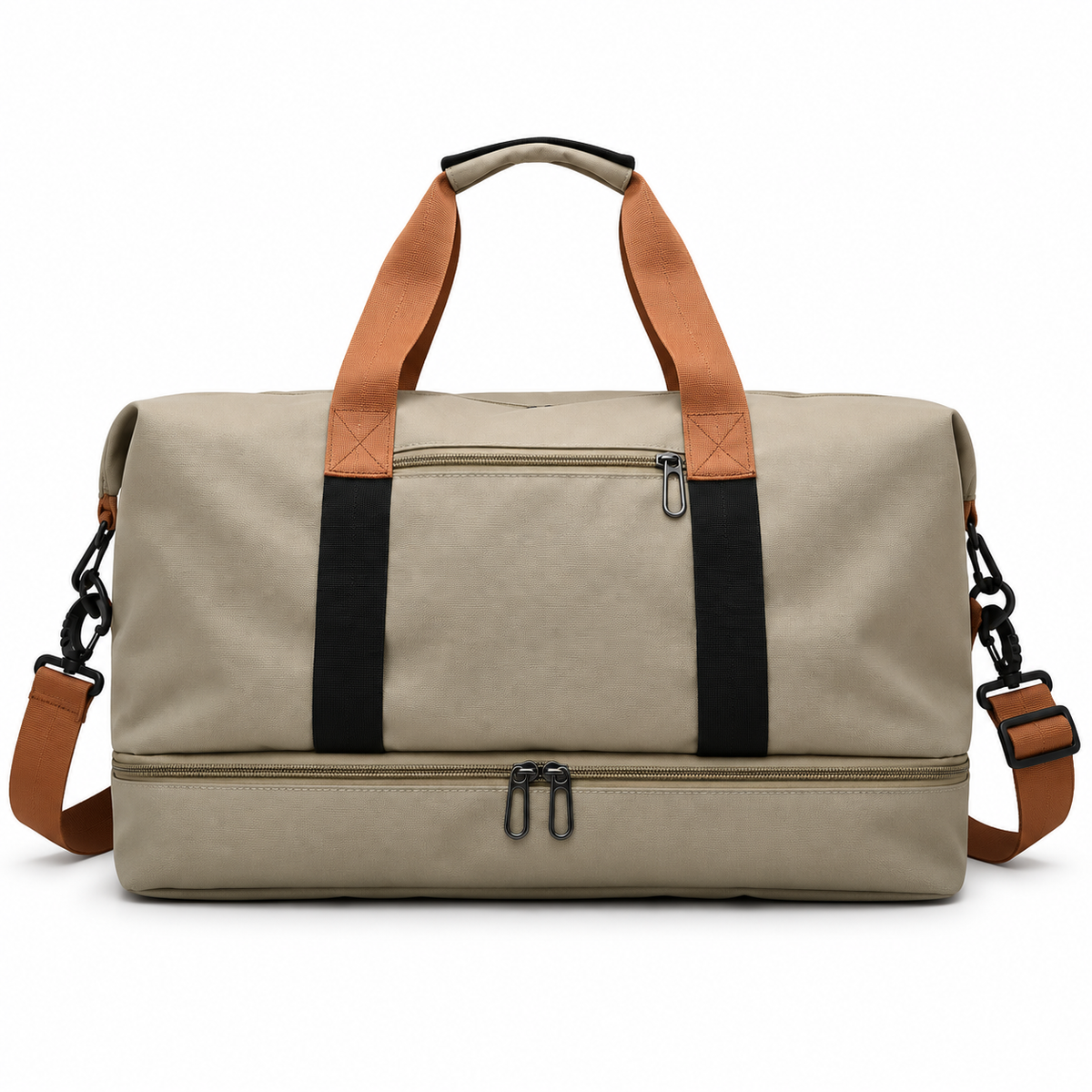 Bolsa de viaje deportiva de fin de semana, bolsa de lona grande y espaciosa para el gimnasio