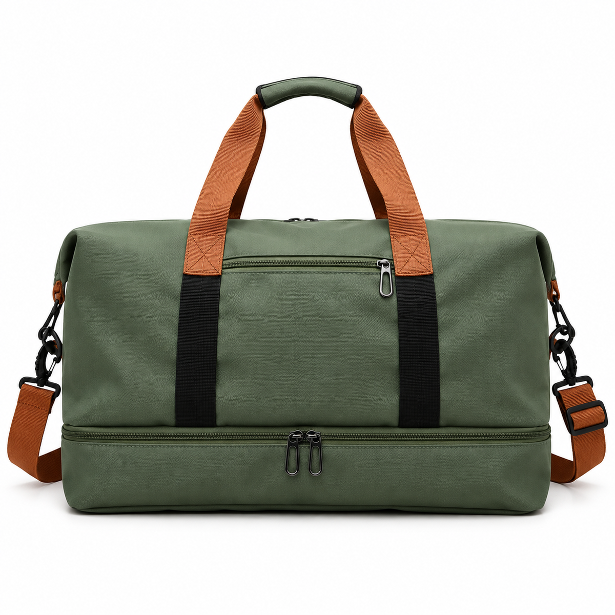 Bolsa de viaje deportiva de fin de semana, bolsa de lona grande y espaciosa para el gimnasio