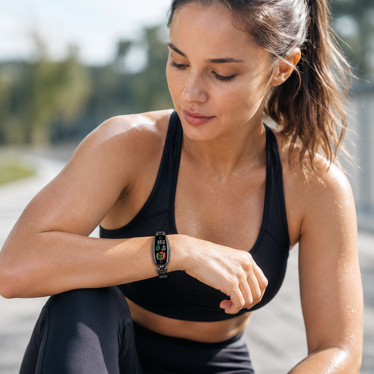 Fitnessarmbånd med søvnmåling – smart sundhedsenhed