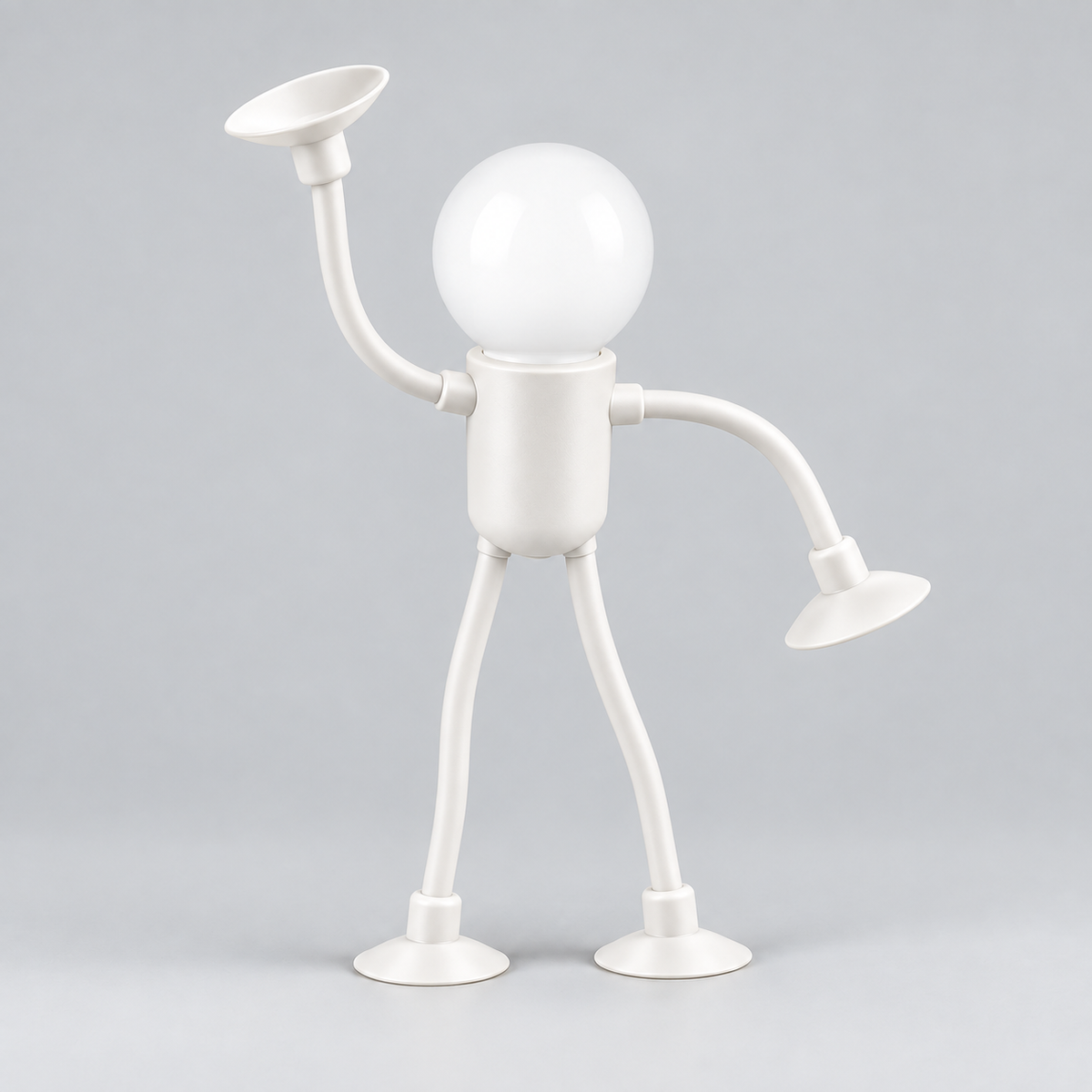 Lampada da tavolo flessibile LED creativa, regolabile e pieghevole
