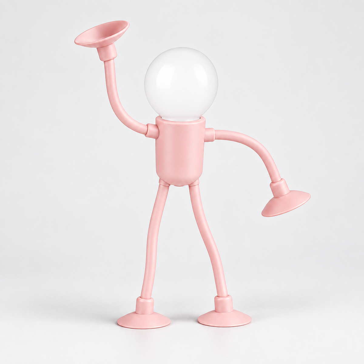Lampada da tavolo flessibile LED creativa, regolabile e pieghevole
