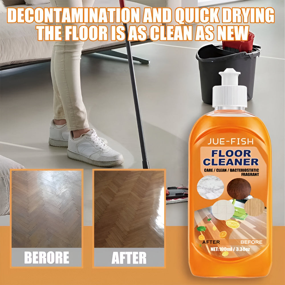 Detergente per pavimenti al profumo di limone Liquido per la pulizia di più superfici