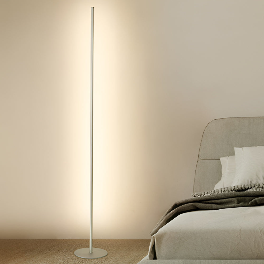 Candeeiro de Pé Moderno LED Regulável para Leitura
