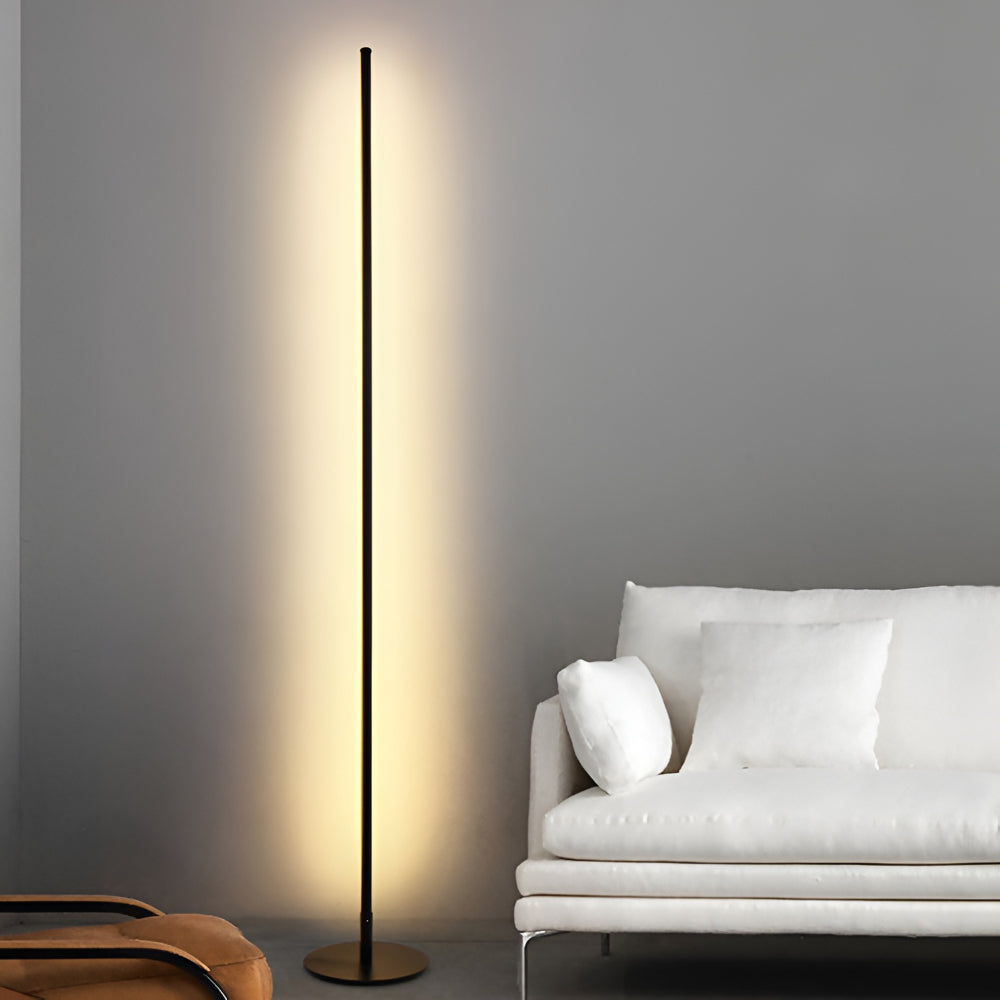 Candeeiro de Pé Moderno LED Regulável para Leitura