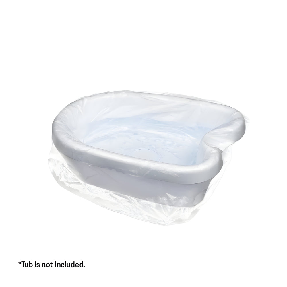 Set di fodere usa e getta in plastica per vaschetta pedicure