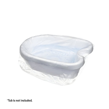 Set di fodere usa e getta in plastica per vaschetta pedicure