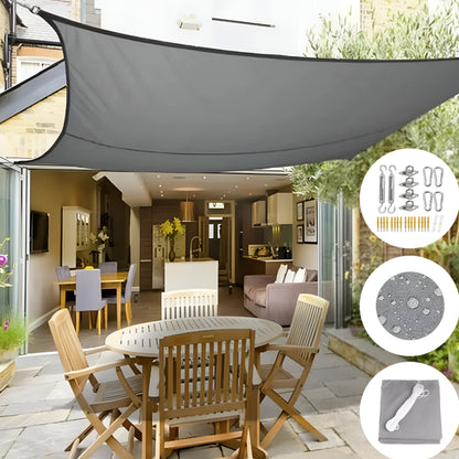Toldo de Sombra Solar para Pátio, Cobertura Exterior