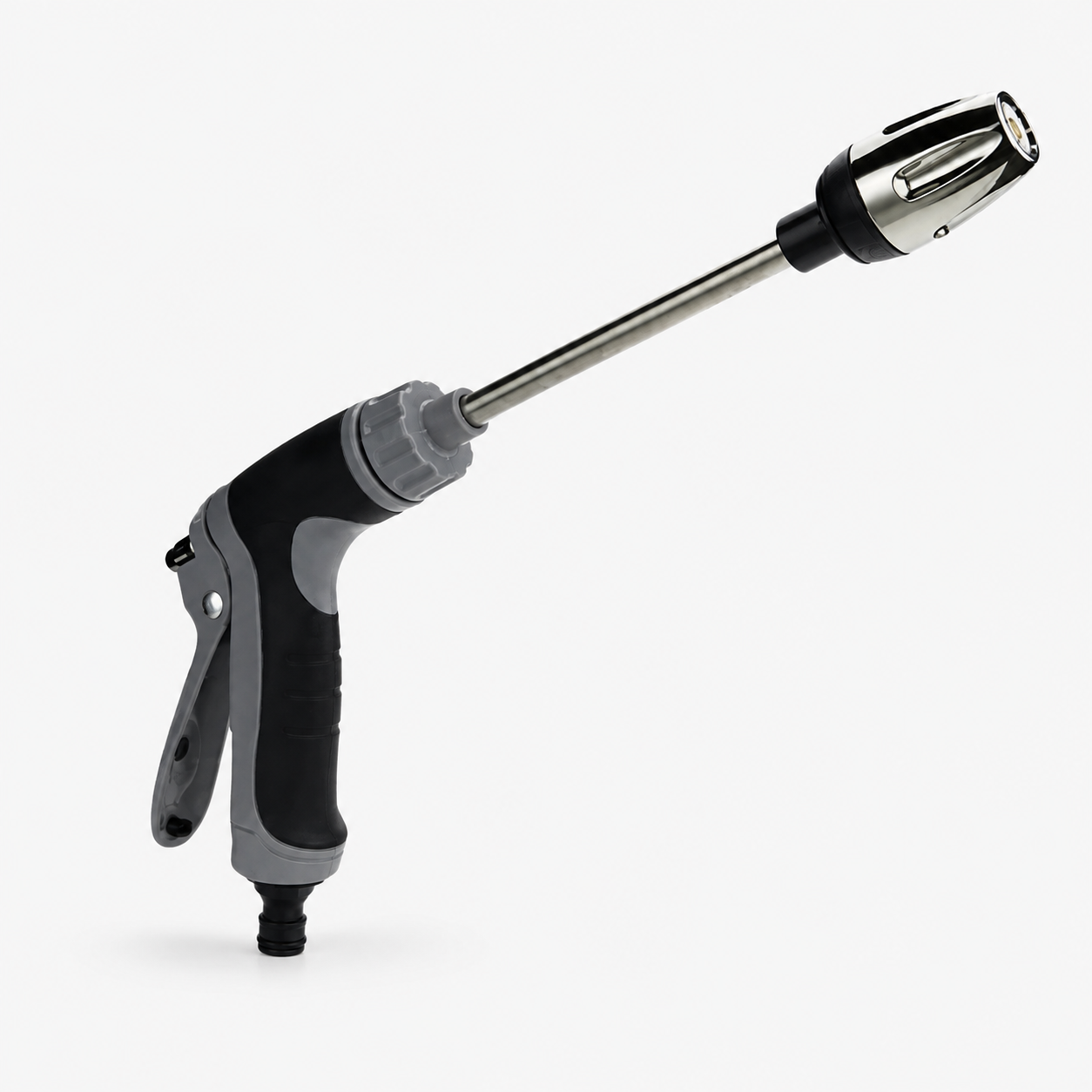 Garden Hose Nozzle Adjustable Stainless Steel High Pressure