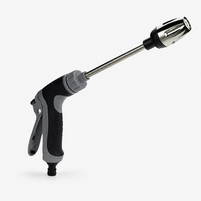 Garden Hose Nozzle Adjustable Stainless Steel High Pressure