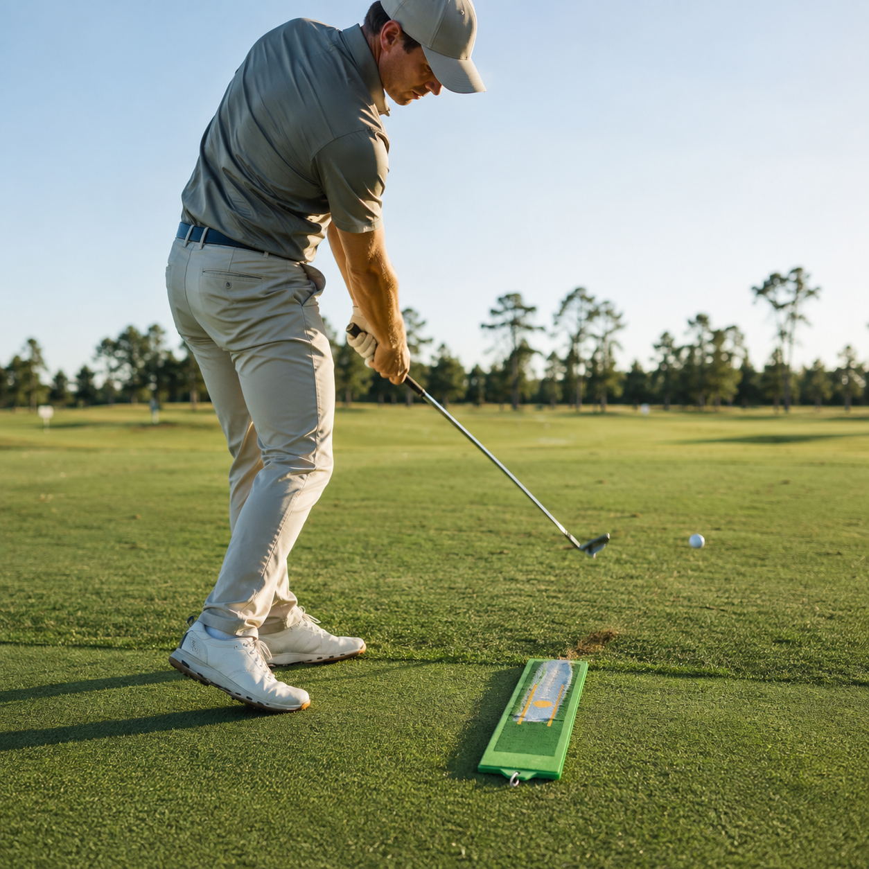 Golf Swing Trainer Visual Feedback Training Aid Improvement