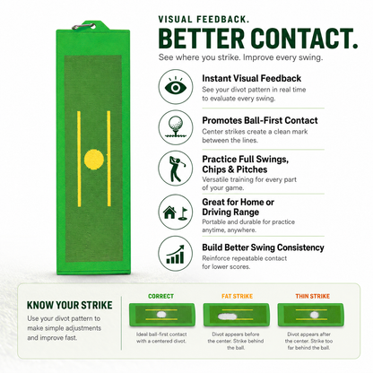 Golf Swing Trainer Visual Feedback Training Aid Improvement