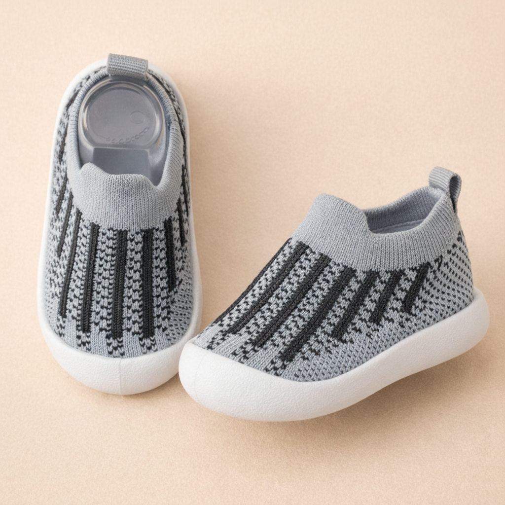 Scarpe Bambini Sneakers Mesh Traspirante Antiscivolo Slip On
