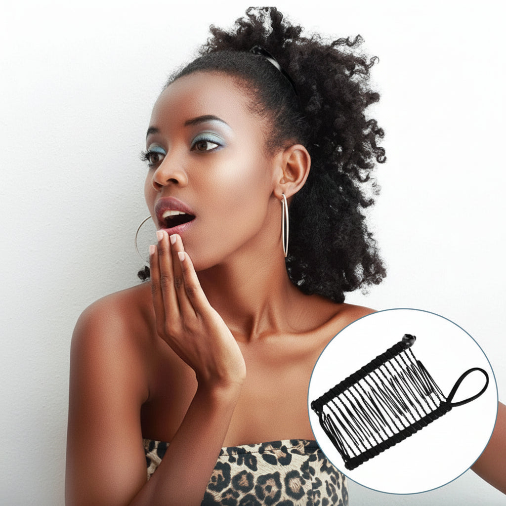 Clip Capelli Spessi Voluminosi  Stile Retro Elegante