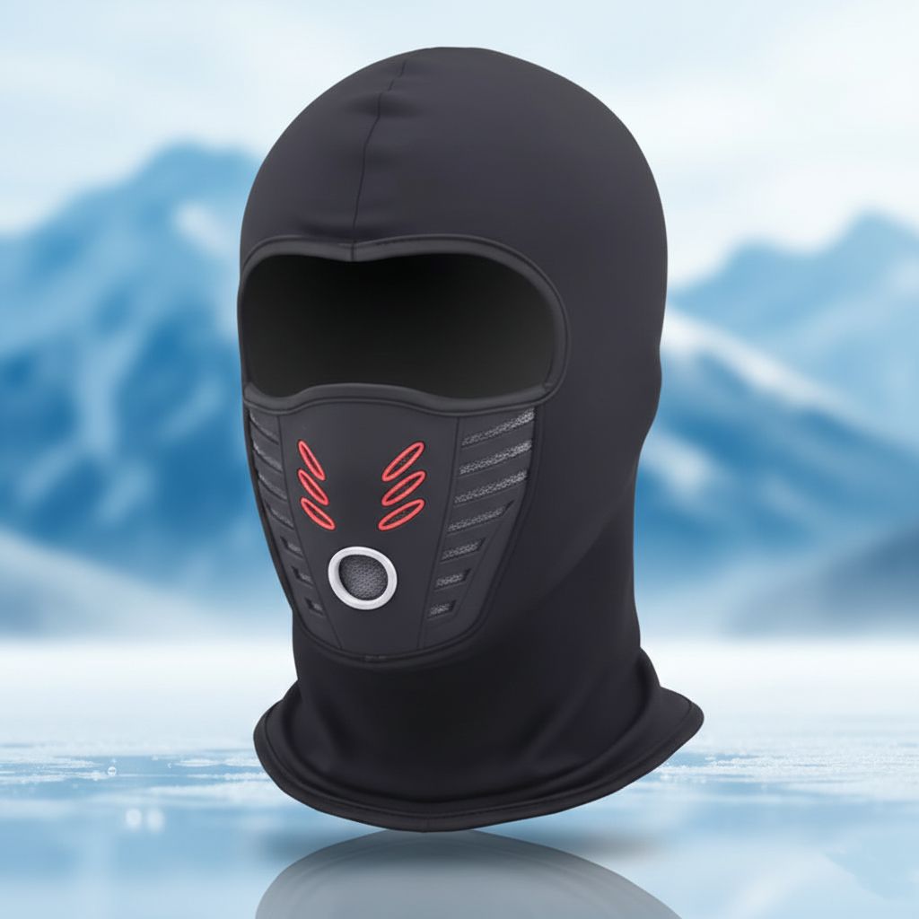 Mascarilla facial térmica de invierno a prueba de viento con cobertura total para protección al aire libre
