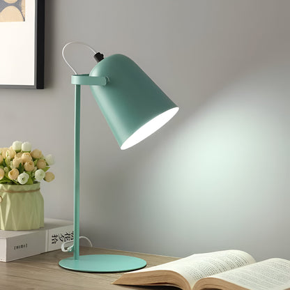 Bordlampe Drejelig Metal Justerbar Skrivebordslampe