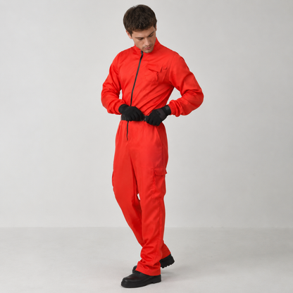 Halloween-kostume voksen vagt maske heldragt outfit
