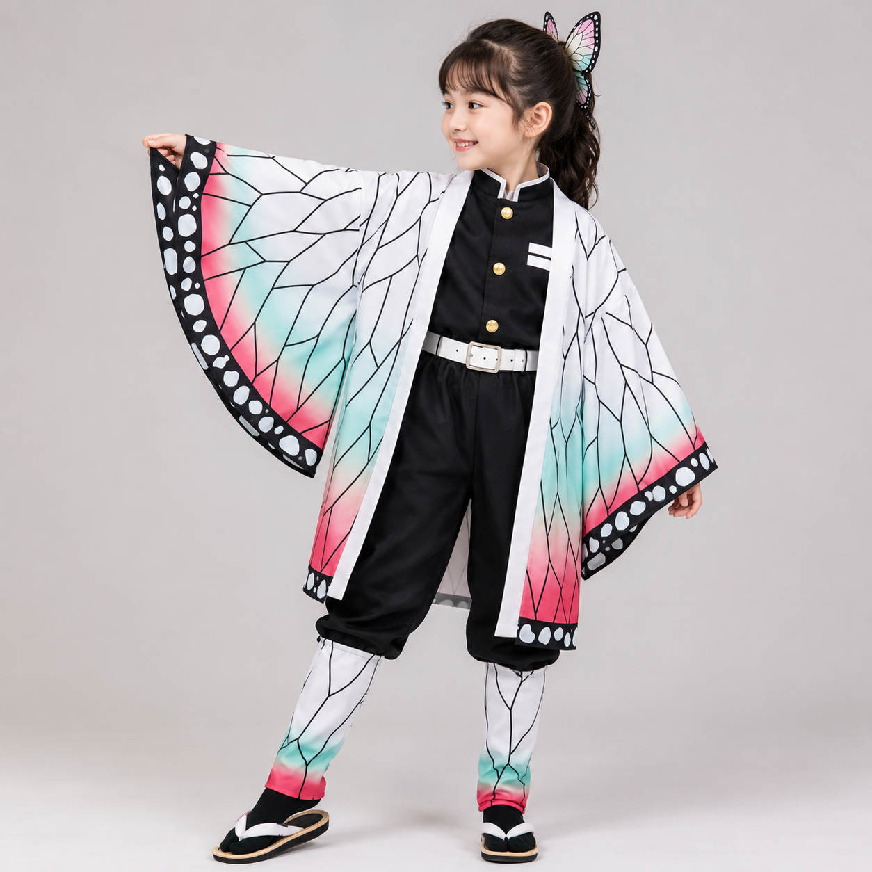 Disfraz de Halloween Anime Kimono con Espada para Cosplay