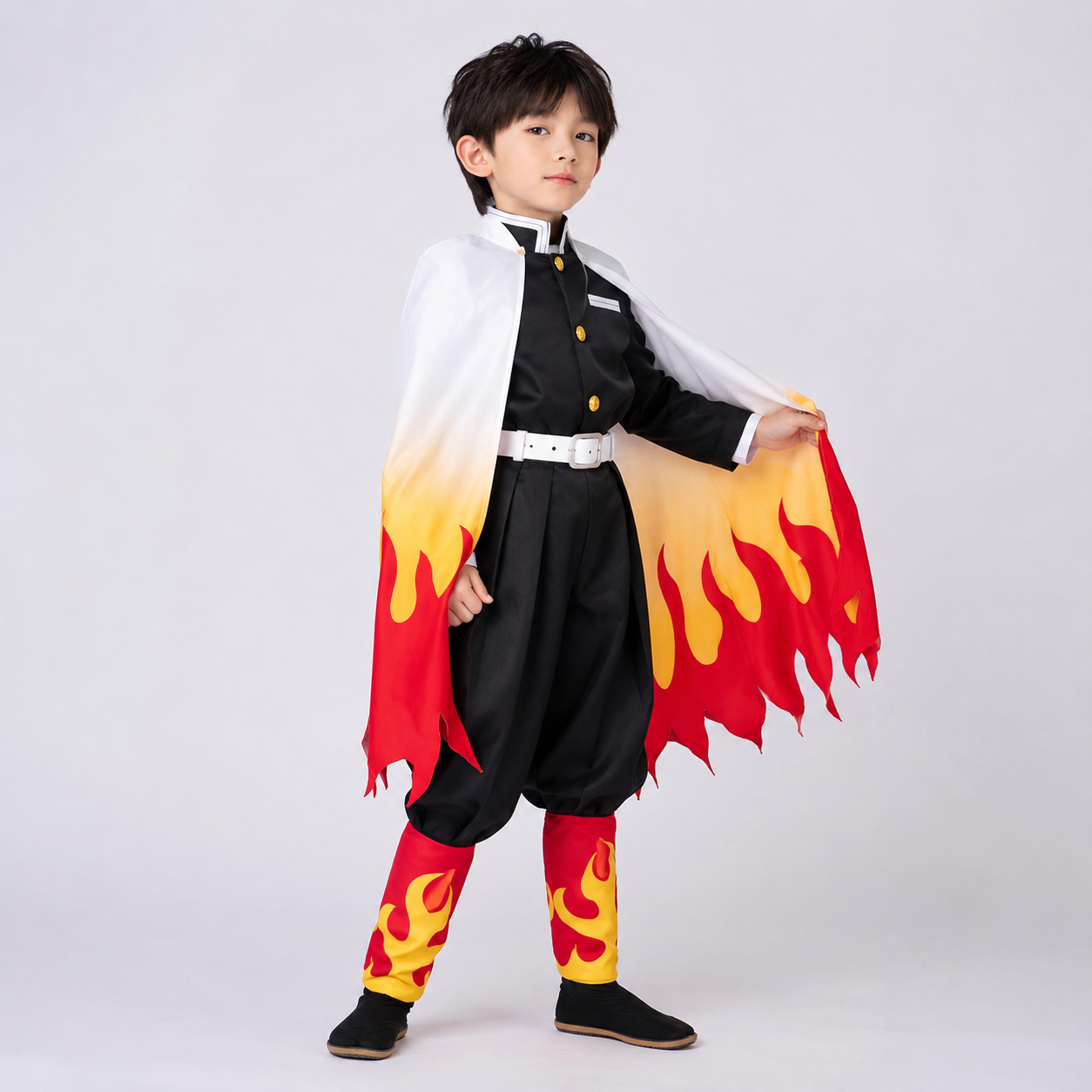 Halloween-Kostüm Anime-Krieger Kimono Cosplay-Outfit