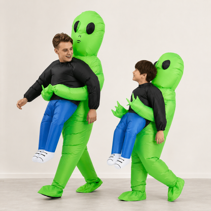 Costum de petrecere gonflabil de extratereștri pentru Halloween