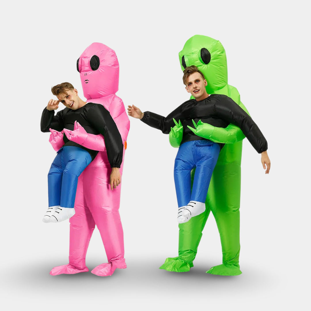 Costum de petrecere gonflabil de extratereștri pentru Halloween