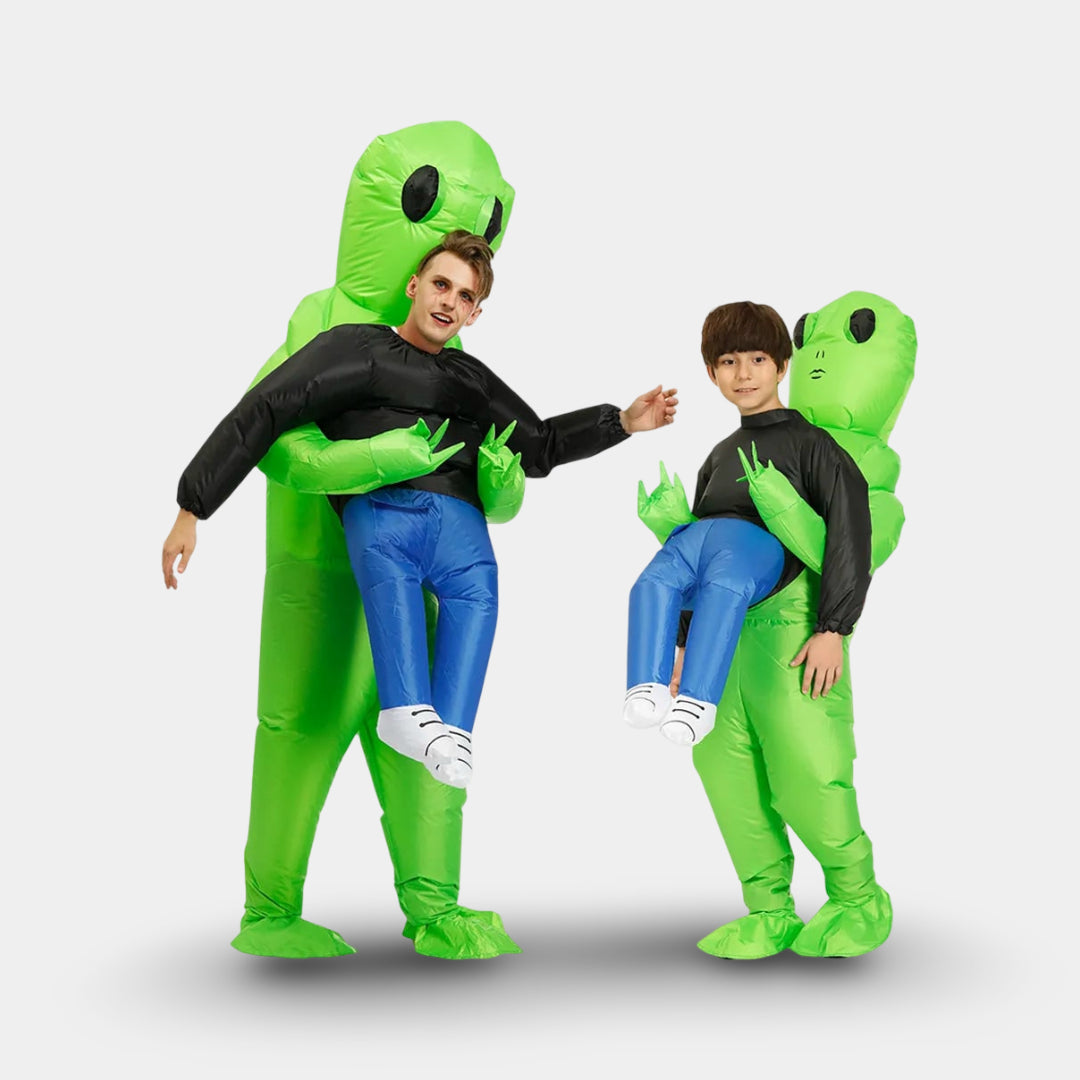 Costum de petrecere gonflabil de extratereștri pentru Halloween