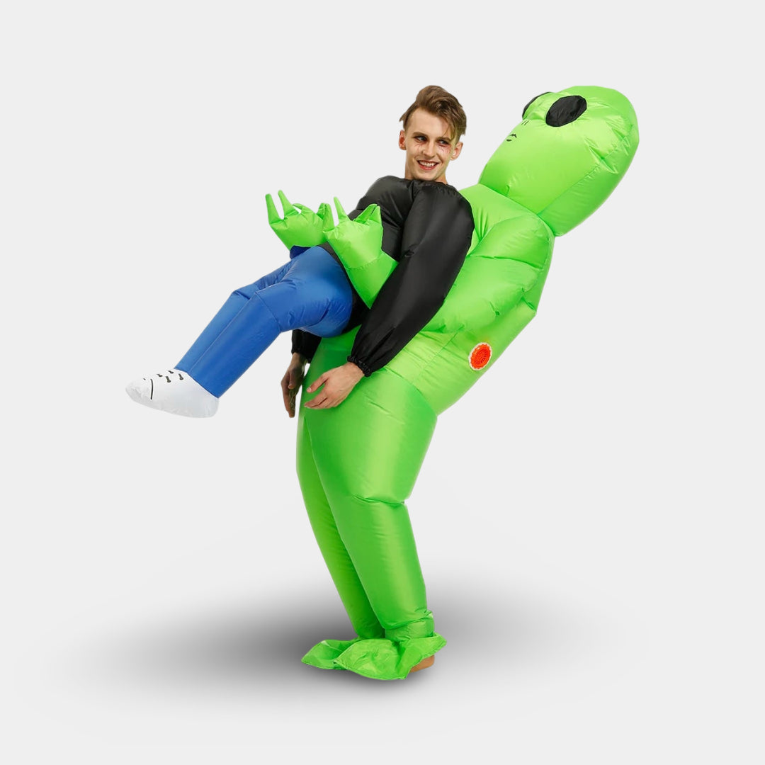 Costum de petrecere gonflabil de extratereștri pentru Halloween