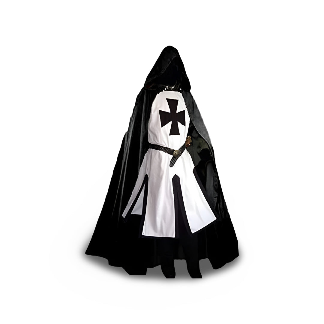 Costume di Halloween Mantello da Cavaliere Medievale Outfit Cosplay