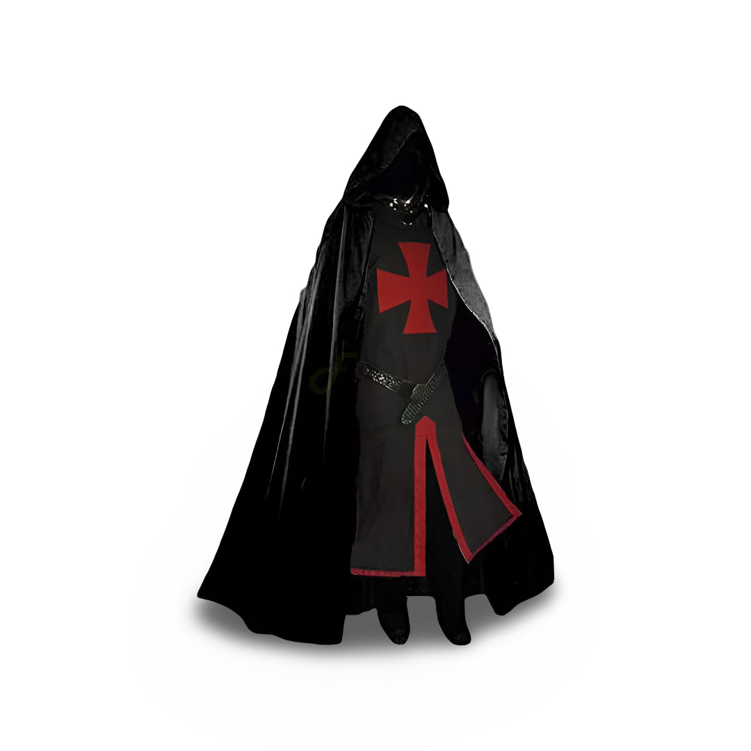 Costume di Halloween Mantello da Cavaliere Medievale Outfit Cosplay