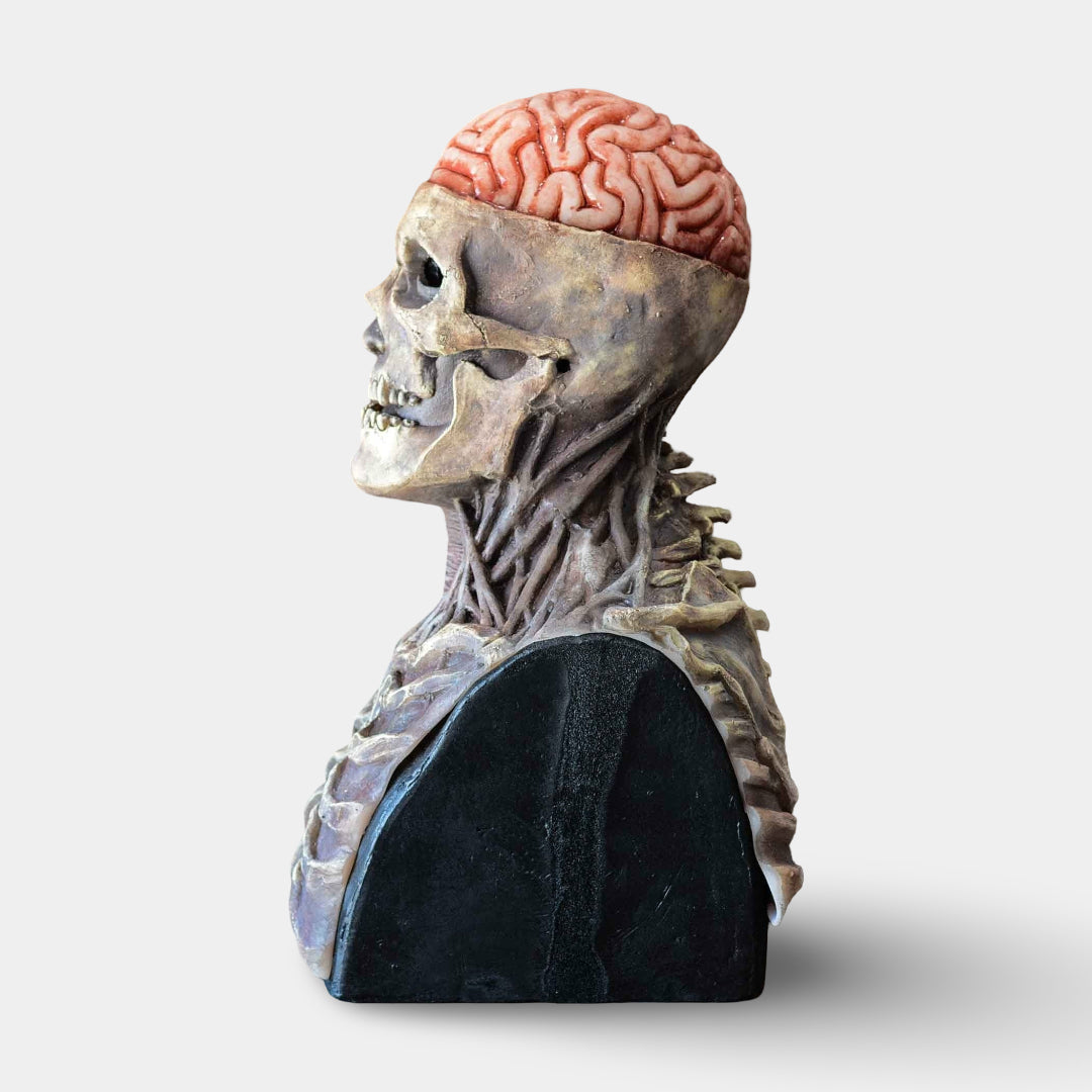 Máscara de Halloween Esqueleto con Mandíbula Móvil Accesorio para Cosplay