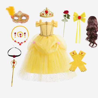 Halloween Costumes Girls Princess Party Dress Costume Set