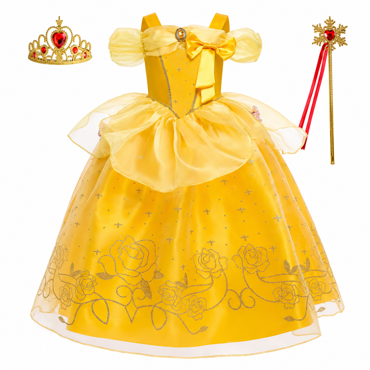Halloween Costumes Girls Princess Party Dress Costume Set