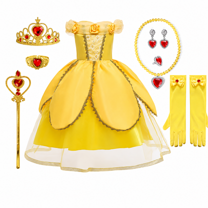 Halloween Costumes Girls Princess Party Dress Costume Set
