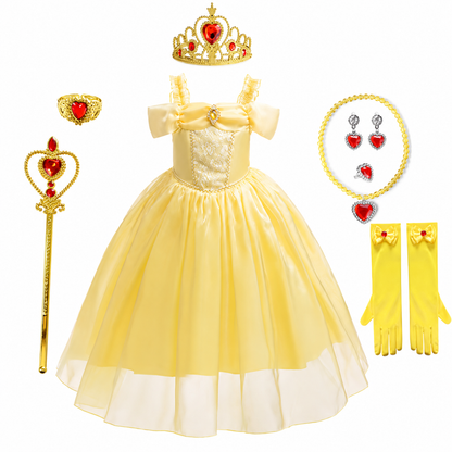 Halloween Costumes Girls Princess Party Dress Costume Set