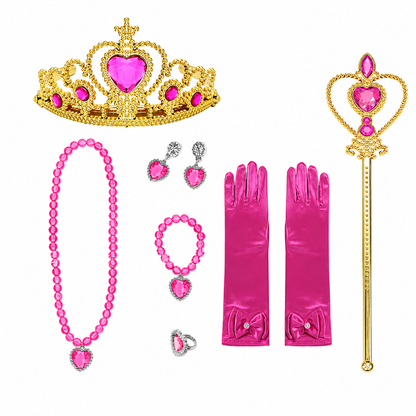 Costumi di Halloween per ragazze set vestito da principessa per festa