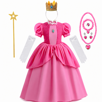 Costumi di Halloween per ragazze set vestito da principessa per festa