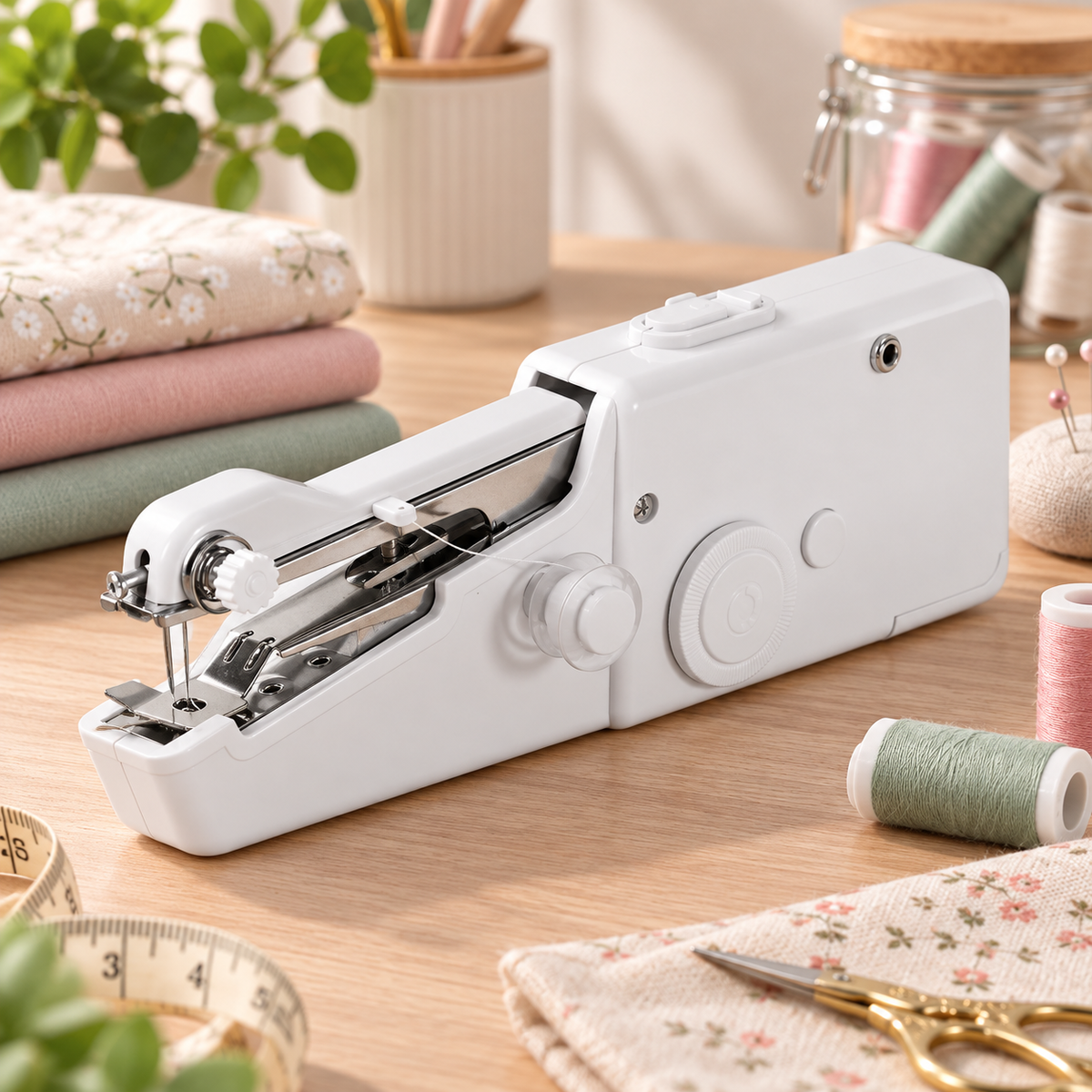 Handheld Sewing Machine Portable Electric Compact Design