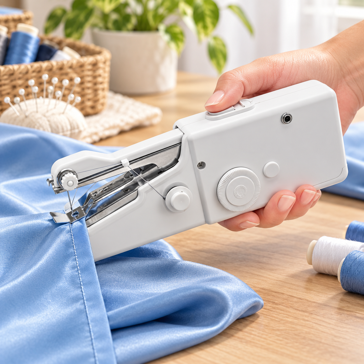 Handheld Sewing Machine Portable Electric Compact Design