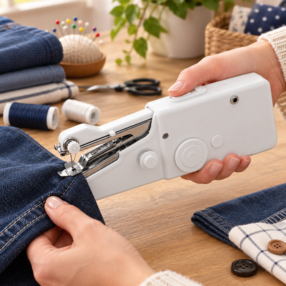 Handheld Sewing Machine Portable Electric Compact Design
