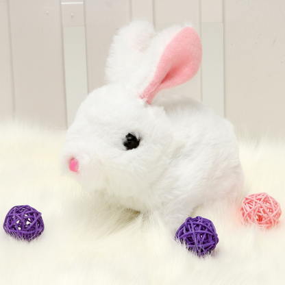 Juguete de Peluche Realista de Conejito Interactivo y Sensible para Niños