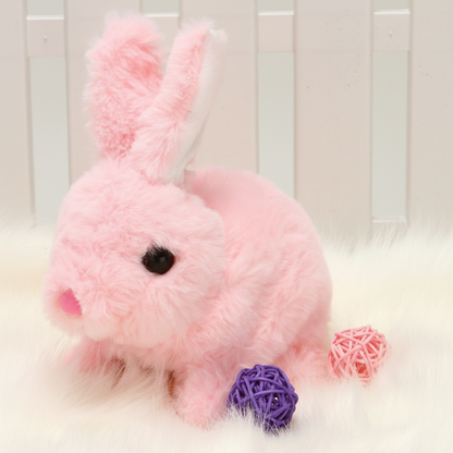 Juguete de Peluche Realista de Conejito Interactivo y Sensible para Niños